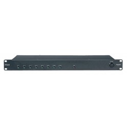 PROEL STAGE PPS62R 19-calowy zasilacz 1U rack, 6 stabilizowanych i niezależnych wyjść